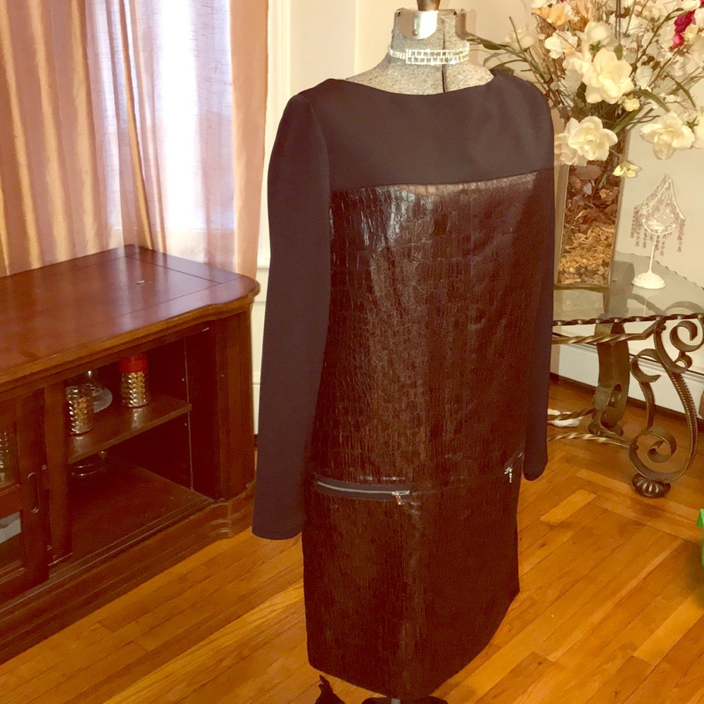Beautiful black and brown dress brand new